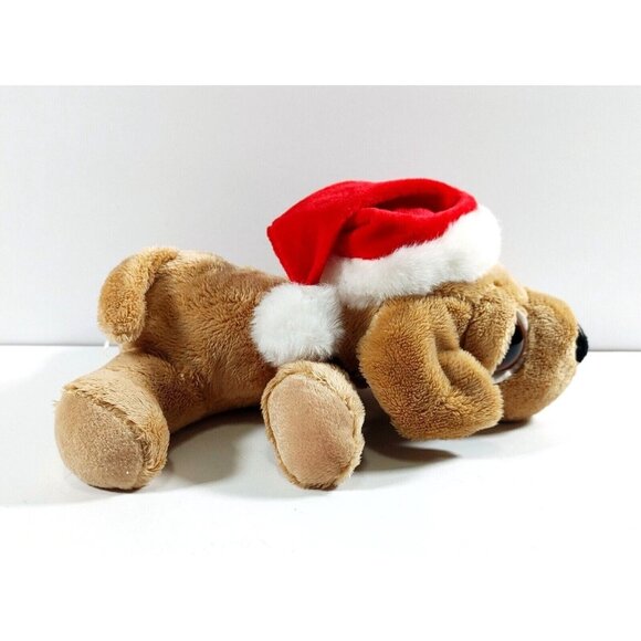 Russ Berrie Li'L Peepers Labrador Blonde Noel Christmas Dog - Picture 4 of 6